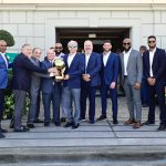 Campeones Nacionales Y Del Caribe Visitan Palacio Nacional Licey