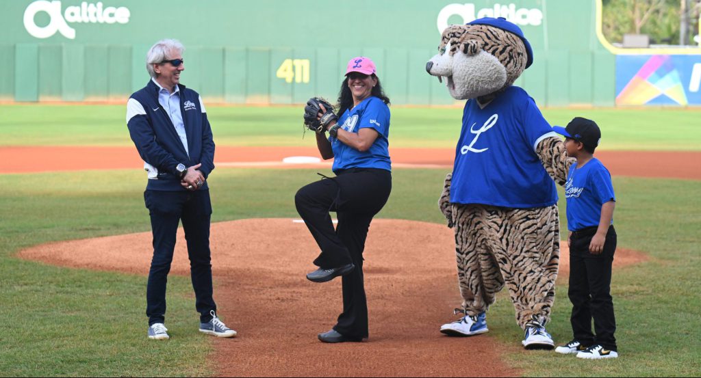 Licey rinde homenaje a Thais Herrera; honra a Tejada y Carty